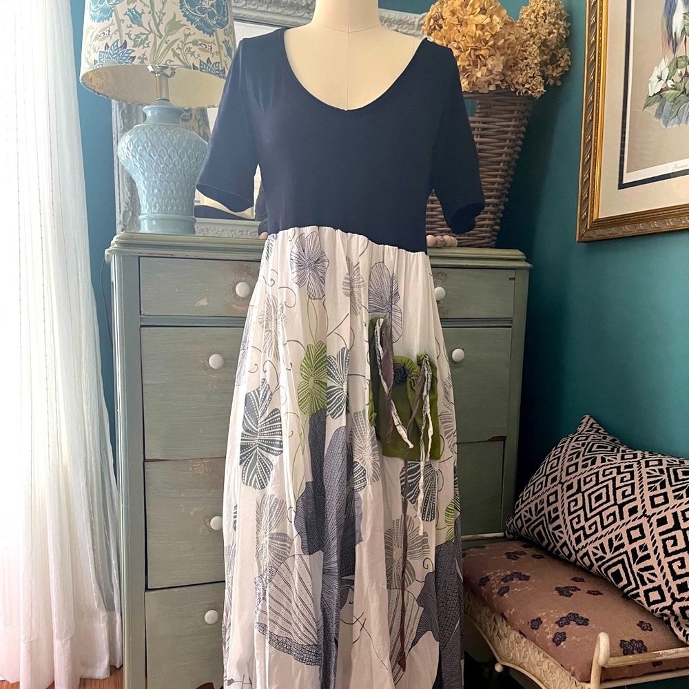 Upcycled dress by Grateful Threads Asheville M/L